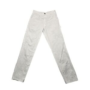 Stan Ray‎ Painter Carpenter Pants Mens 26x31 White Twill Hammer Loop Made in USA